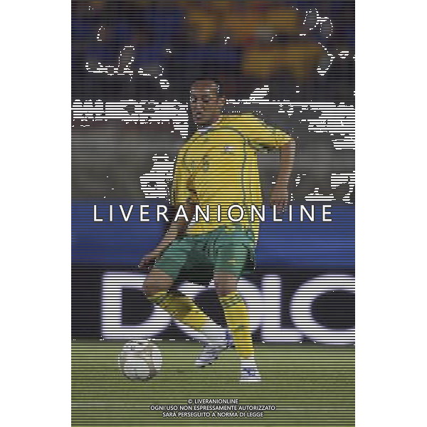 SIENA, 17 OTTOBRE 2007 CALCIO AMICHEVOLE ITALIA SUD AFRICA NELLA FOTO: NASIEF MORRIS FOTO AG. A. LIVERANI