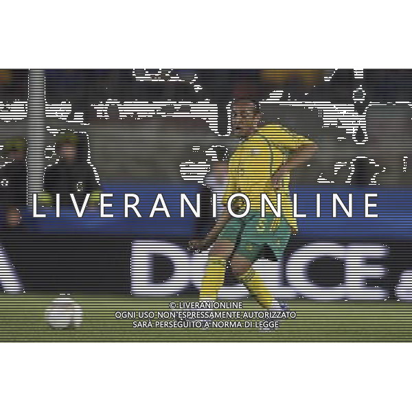 SIENA, 17 OTTOBRE 2007 CALCIO AMICHEVOLE ITALIA SUD AFRICA NELLA FOTO: NASIEF MORRIS FOTO AG. A. LIVERANI