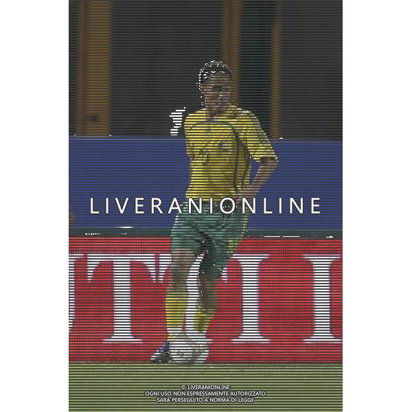 SIENA, 17 OTTOBRE 2007 CALCIO AMICHEVOLE ITALIA SUD AFRICA NELLA FOTO: STEVEN PIENAAR FOTO AG. A. LIVERANI