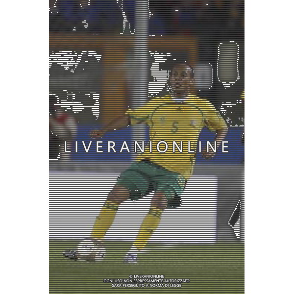 SIENA, 17 OTTOBRE 2007 CALCIO AMICHEVOLE ITALIA SUD AFRICA NELLA FOTO: NASIEF MORRIS FOTO AG. A. LIVERANI