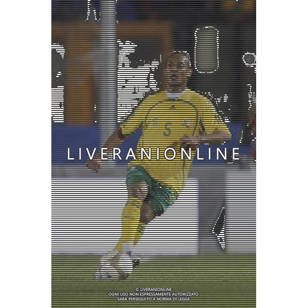 SIENA, 17 OTTOBRE 2007 CALCIO AMICHEVOLE ITALIA SUD AFRICA NELLA FOTO: NASIEF MORRIS FOTO AG. A. LIVERANI