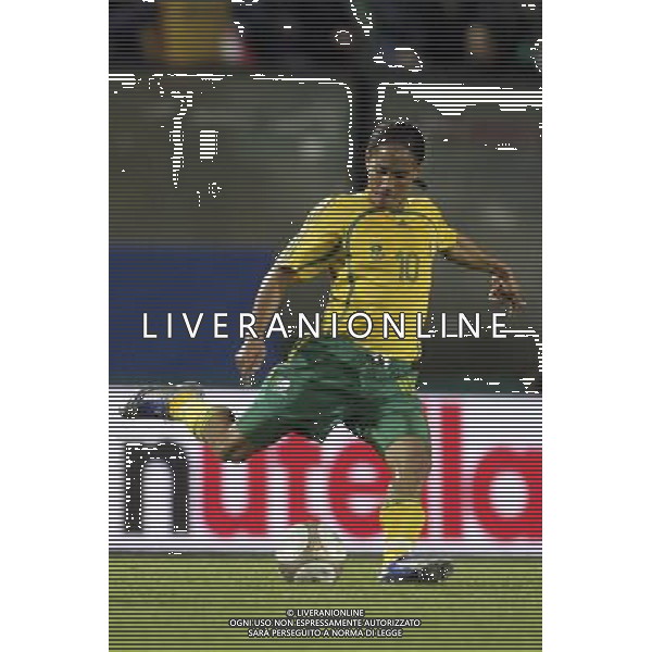 SIENA, 17 OTTOBRE 2007 CALCIO AMICHEVOLE ITALIA SUD AFRICA NELLA FOTO: STEVEN PIENAAR FOTO AG. A. LIVERANI