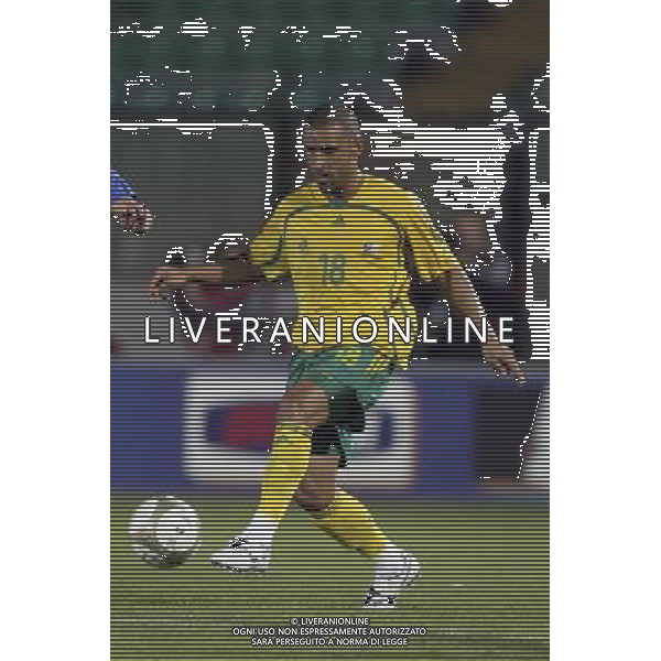 SIENA, 17 OTTOBRE 2007 CALCIO AMICHEVOLE ITALIA SUD AFRICA NELLA FOTO: DELRON BUCKLEY FOTO AG. A. LIVERANI