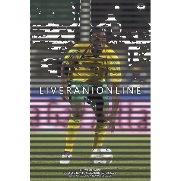 SIENA, 17 OTTOBRE 2007 CALCIO AMICHEVOLE ITALIA SUD AFRICA NELLA FOTO: BENNY McCARTHY FOTO AG. A. LIVERANI