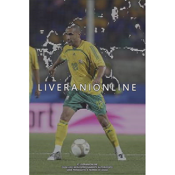 SIENA, 17 OTTOBRE 2007 CALCIO AMICHEVOLE ITALIA SUD AFRICA NELLA FOTO: DELRON BUCKLEY FOTO AG. A. LIVERANI