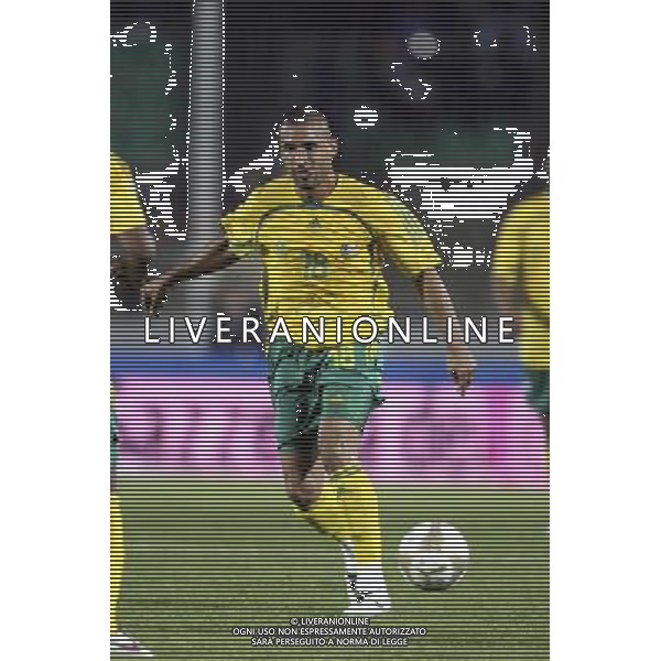 SIENA, 17 OTTOBRE 2007 CALCIO AMICHEVOLE ITALIA SUD AFRICA NELLA FOTO: DELRON BUCKLEY FOTO AG. A. LIVERANI