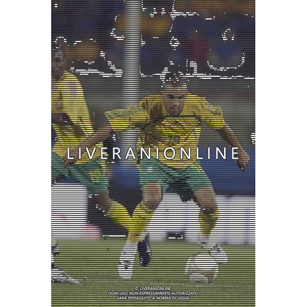 SIENA, 17 OTTOBRE 2007 CALCIO AMICHEVOLE ITALIA SUD AFRICA NELLA FOTO: DELRON BUCKLEY FOTO AG. A. LIVERANI