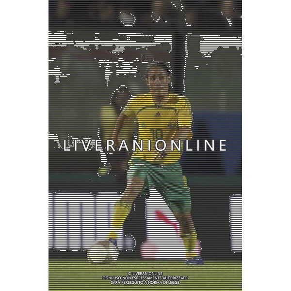 SIENA, 17 OTTOBRE 2007 CALCIO AMICHEVOLE ITALIA SUD AFRICA NELLA FOTO: STEVEN PIENAAR FOTO AG. A. LIVERANI