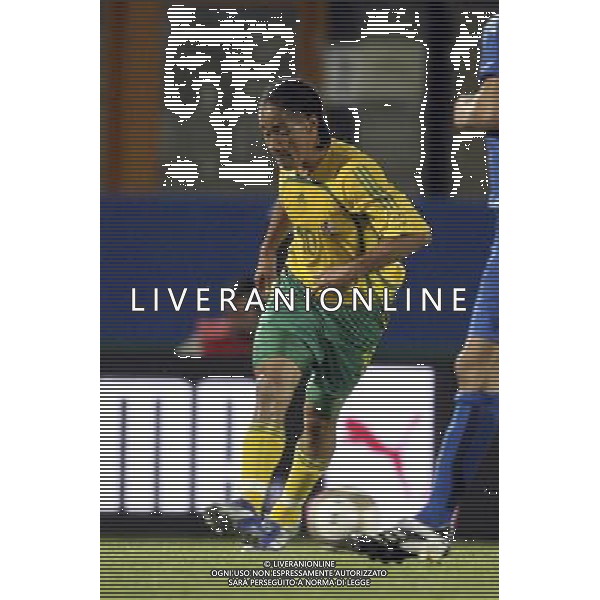 SIENA, 17 OTTOBRE 2007 CALCIO AMICHEVOLE ITALIA SUD AFRICA NELLA FOTO: STEVEN PIENAAR FOTO AG. A. LIVERANI