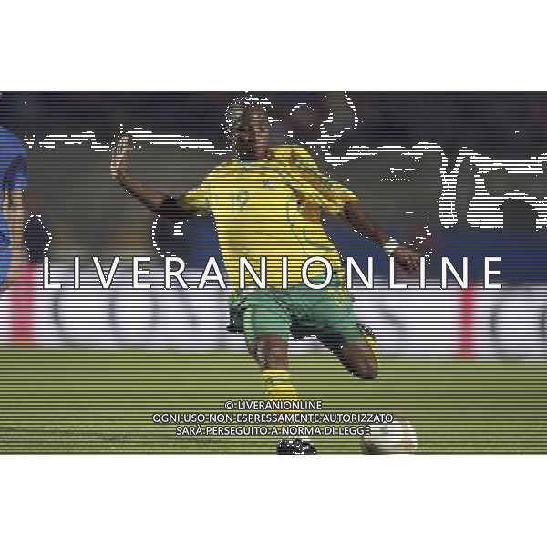 SIENA, 17 OTTOBRE 2007 CALCIO AMICHEVOLE ITALIA SUD AFRICA NELLA FOTO: TEKO MODISE FOTO AG. A. LIVERANI