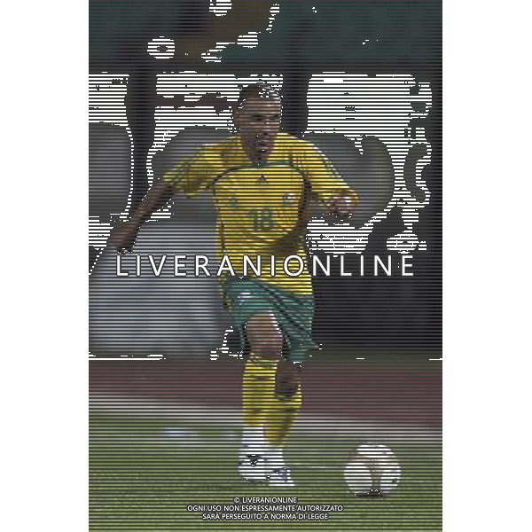 SIENA, 17 OTTOBRE 2007 CALCIO AMICHEVOLE ITALIA SUD AFRICA NELLA FOTO: DELRON BUCKLEY FOTO AG. A. LIVERANI