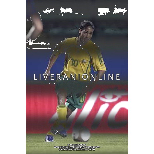 SIENA, 17 OTTOBRE 2007 CALCIO AMICHEVOLE ITALIA SUD AFRICA NELLA FOTO: STEVEN PIENAAR FOTO AG. A. LIVERANI