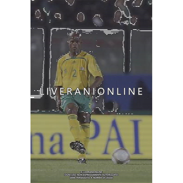 SIENA, 17 OTTOBRE 2007 CALCIO AMICHEVOLE ITALIA SUD AFRICA NELLA FOTO: CYRIL NZAMA FOTO AG. A. LIVERANI