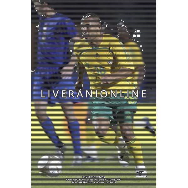 SIENA, 17 OTTOBRE 2007 CALCIO AMICHEVOLE ITALIA SUD AFRICA NELLA FOTO: DELRON BUCKLEY FOTO AG. A. LIVERANI