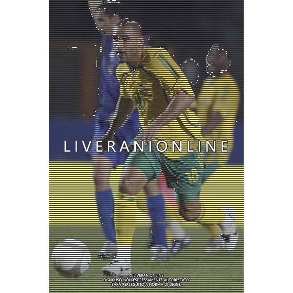 SIENA, 17 OTTOBRE 2007 CALCIO AMICHEVOLE ITALIA SUD AFRICA NELLA FOTO: DELRON BUCKLEY FOTO AG. A. LIVERANI