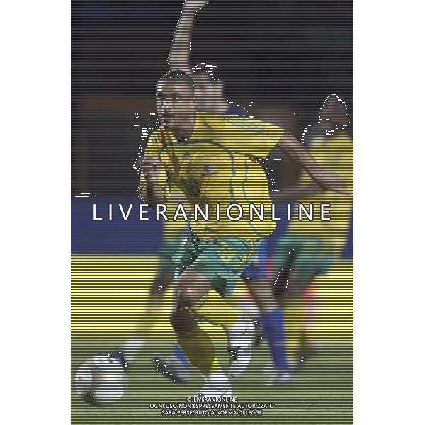 SIENA, 17 OTTOBRE 2007 CALCIO AMICHEVOLE ITALIA SUD AFRICA NELLA FOTO: DELRON BUCKLEY FOTO AG. A. LIVERANI