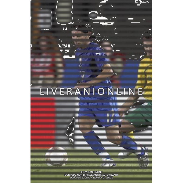 SIENA, 17 OTTOBRE 2007 CALCIO AMICHEVOLE ITALIA SUD AFRICA NELLA FOTO: PASQUALE FOGGIA FOTO AG. A. LIVERANI