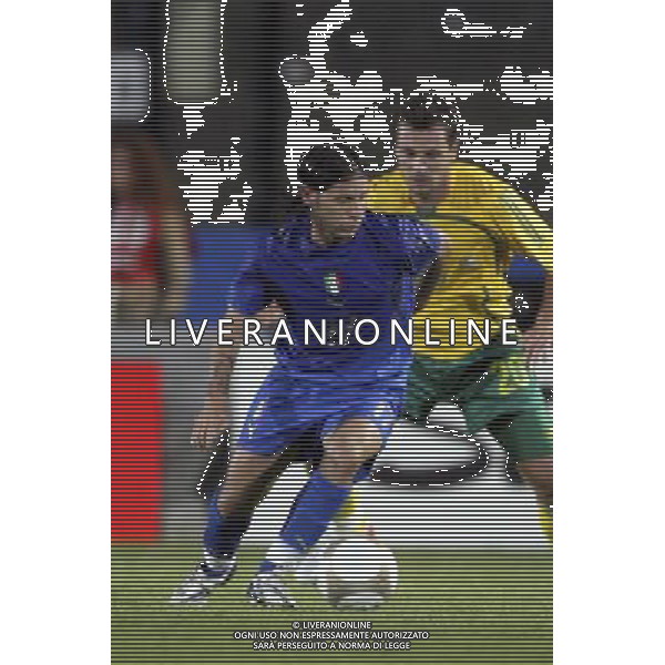 SIENA, 17 OTTOBRE 2007 CALCIO AMICHEVOLE ITALIA SUD AFRICA NELLA FOTO: PASQUALE FOGGIA FOTO AG. A. LIVERANI