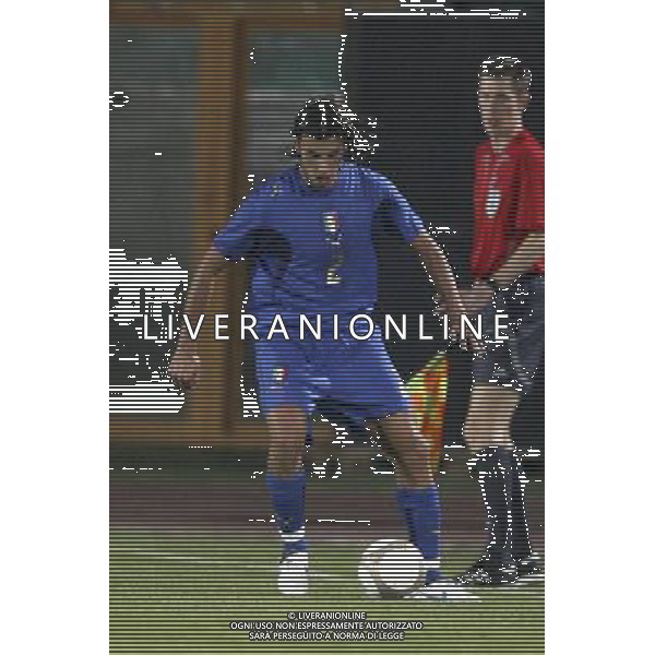 SIENA, 17 OTTOBRE 2007 CALCIO AMICHEVOLE ITALIA SUD AFRICA NELLA FOTO: CRISTIAN ZACCARDO FOTO AG. A. LIVERANI