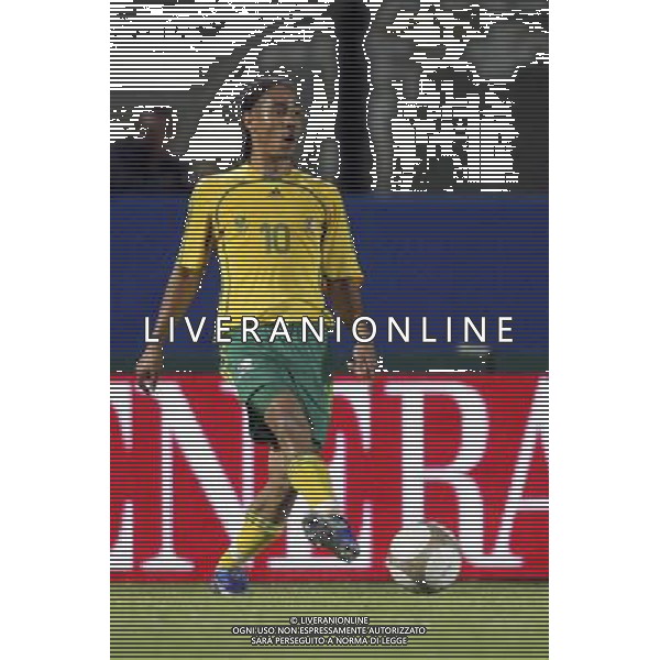 SIENA, 17 OTTOBRE 2007 CALCIO AMICHEVOLE ITALIA SUD AFRICA NELLA FOTO: STEVEN PIENAAR FOTO AG. A. LIVERANI