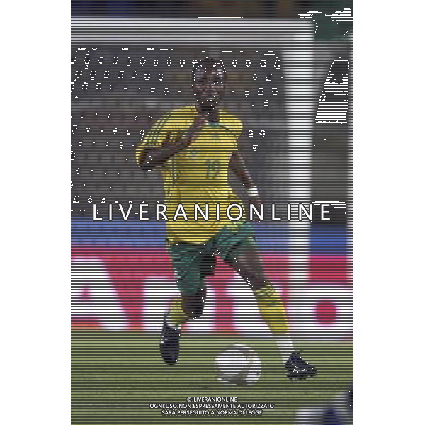 SIENA, 17 OTTOBRE 2007 CALCIO AMICHEVOLE ITALIA SUD AFRICA NELLA FOTO: TEKO MODISE FOTO AG. A. LIVERANI