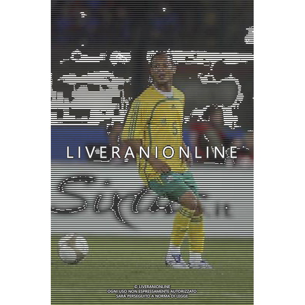 SIENA, 17 OTTOBRE 2007 CALCIO AMICHEVOLE ITALIA SUD AFRICA NELLA FOTO: NASIEF MORRIS FOTO AG. A. LIVERANI