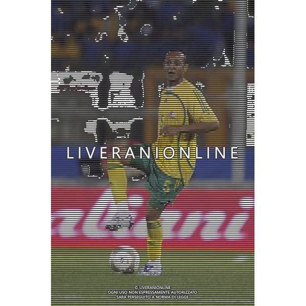 SIENA, 17 OTTOBRE 2007 CALCIO AMICHEVOLE ITALIA SUD AFRICA NELLA FOTO: NASIEF MORRIS FOTO AG. A. LIVERANI