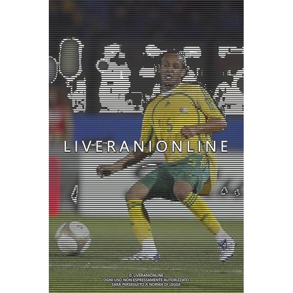 SIENA, 17 OTTOBRE 2007 CALCIO AMICHEVOLE ITALIA SUD AFRICA NELLA FOTO: NASIEF MORRIS FOTO AG. A. LIVERANI