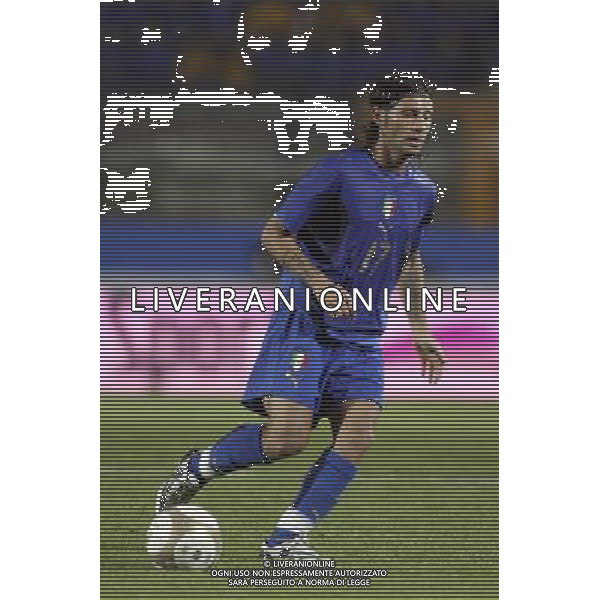 SIENA, 17 OTTOBRE 2007 CALCIO AMICHEVOLE ITALIA SUD AFRICA NELLA FOTO: PASQUALE FOGGIA FOTO AG. A. LIVERANI