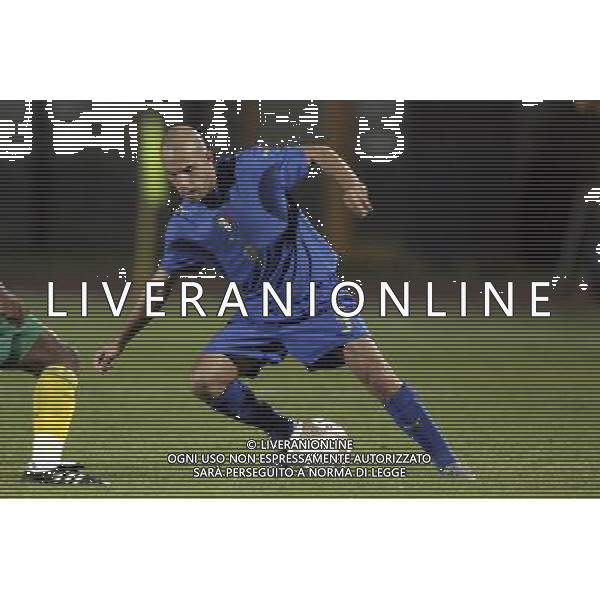 SIENA, 17 OTTOBRE 2007 CALCIO AMICHEVOLE ITALIA SUD AFRICA NELLA FOTO: ALESSANDRO ROSINA FOTO AG. A. LIVERANI