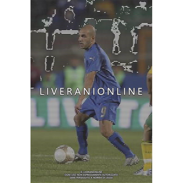 SIENA, 17 OTTOBRE 2007 CALCIO AMICHEVOLE ITALIA SUD AFRICA NELLA FOTO: ALESSANDRO ROSINA FOTO AG. A. LIVERANI