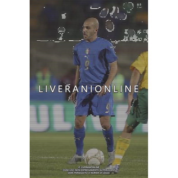 SIENA, 17 OTTOBRE 2007 CALCIO AMICHEVOLE ITALIA SUD AFRICA NELLA FOTO: ALESSANDRO ROSINA FOTO AG. A. LIVERANI