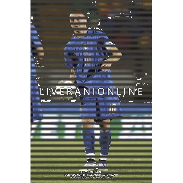 SIENA, 17 OTTOBRE 2007 CALCIO AMICHEVOLE ITALIA SUD AFRICA NELLA FOTO: DANIELE DE ROSSI FOTO AG. A. LIVERANI