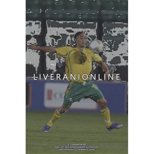 SIENA, 17 OTTOBRE 2007 CALCIO AMICHEVOLE ITALIA SUD AFRICA NELLA FOTO: STEVEN PIENAAR FOTO AG. A. LIVERANI