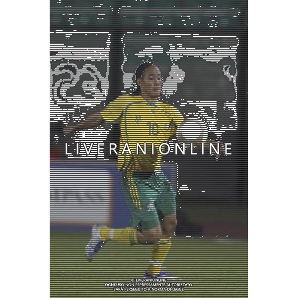 SIENA, 17 OTTOBRE 2007 CALCIO AMICHEVOLE ITALIA SUD AFRICA NELLA FOTO: STEVEN PIENAAR FOTO AG. A. LIVERANI