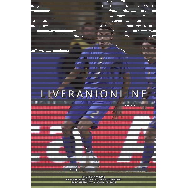 SIENA, 17 OTTOBRE 2007 CALCIO AMICHEVOLE ITALIA SUD AFRICA NELLA FOTO: CRISTIAN ZACCARDO FOTO AG. A. LIVERANI