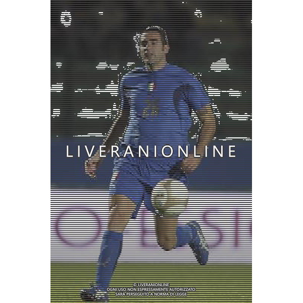 SIENA, 17 OTTOBRE 2007 CALCIO AMICHEVOLE ITALIA SUD AFRICA NELLA FOTO: CRISTIANO LUCARELLI FOTO AG. A. LIVERANI