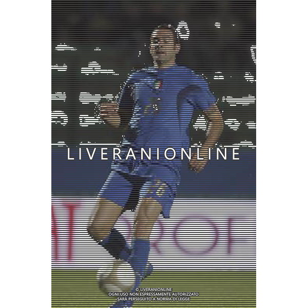 SIENA, 17 OTTOBRE 2007 CALCIO AMICHEVOLE ITALIA SUD AFRICA NELLA FOTO: CRISTIANO LUCARELLI FOTO AG. A. LIVERANI