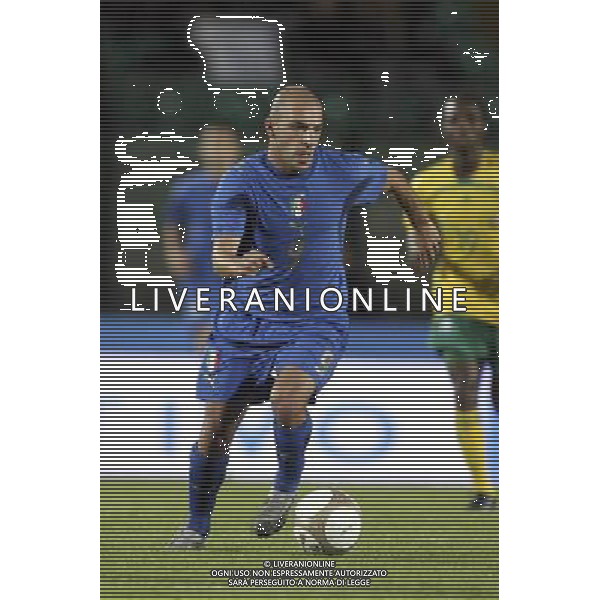 SIENA, 17 OTTOBRE 2007 CALCIO AMICHEVOLE ITALIA SUD AFRICA NELLA FOTO: ALESSANDRO ROSINA FOTO AG. A. LIVERANI