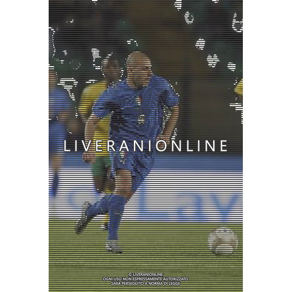 SIENA, 17 OTTOBRE 2007 CALCIO AMICHEVOLE ITALIA SUD AFRICA NELLA FOTO: ALESSANDRO ROSINA FOTO AG. A. LIVERANI