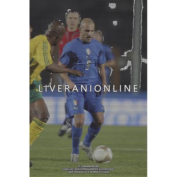 SIENA, 17 OTTOBRE 2007 CALCIO AMICHEVOLE ITALIA SUD AFRICA NELLA FOTO: ALESSANDRO ROSINA FOTO AG. A. LIVERANI
