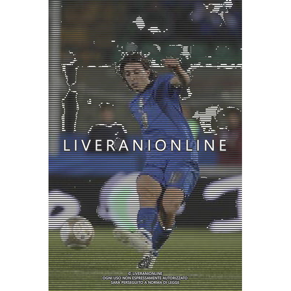 SIENA, 17 OTTOBRE 2007 CALCIO AMICHEVOLE ITALIA SUD AFRICA NELLA FOTO: RICCARDO MONTOLIVO FOTO AG. A. LIVERANI