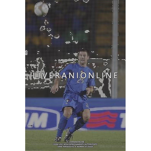 SIENA, 17 OTTOBRE 2007 CALCIO AMICHEVOLE ITALIA SUD AFRICA NELLA FOTO: DANIELE BONERA FOTO AG. A. LIVERANI