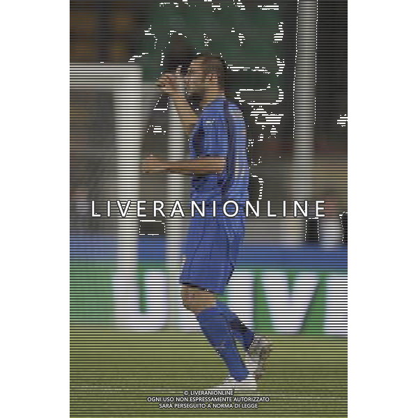 SIENA, 17 OTTOBRE 2007 CALCIO AMICHEVOLE ITALIA SUD AFRICA NELLA FOTO: ANDREA DOSSENA FOTO AG. A. LIVERANI