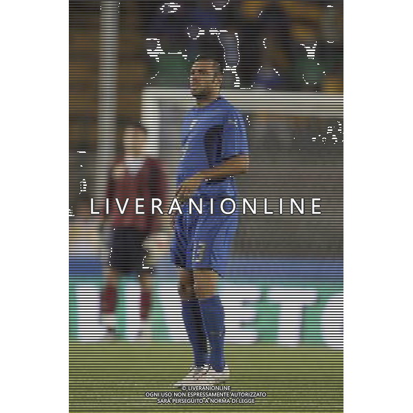 SIENA, 17 OTTOBRE 2007 CALCIO AMICHEVOLE ITALIA SUD AFRICA NELLA FOTO: ANDREA DOSSENA FOTO AG. A. LIVERANI