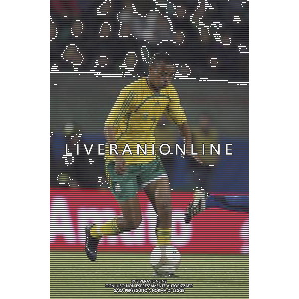 SIENA, 17 OTTOBRE 2007 CALCIO AMICHEVOLE ITALIA SUD AFRICA NELLA FOTO: SIYABONGA NKOSI FOTO AG. A. LIVERANI