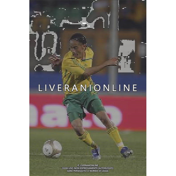 SIENA, 17 OTTOBRE 2007 CALCIO AMICHEVOLE ITALIA SUD AFRICA NELLA FOTO: STEVEN PIENAAR FOTO AG. A. LIVERANI