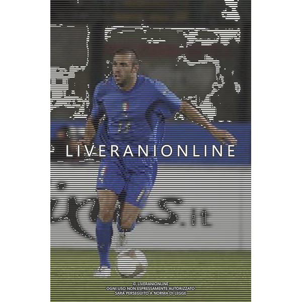 SIENA, 17 OTTOBRE 2007 CALCIO AMICHEVOLE ITALIA SUD AFRICA NELLA FOTO: ANDREA DOSSENA FOTO AG. A. LIVERANI