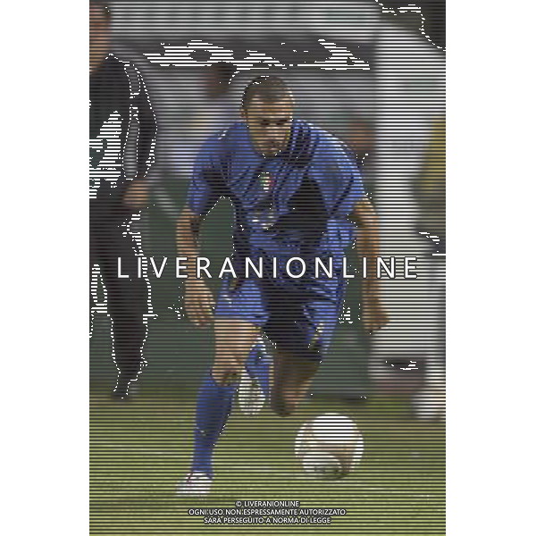 SIENA, 17 OTTOBRE 2007 CALCIO AMICHEVOLE ITALIA SUD AFRICA NELLA FOTO: ANDREA DOSSENA FOTO AG. A. LIVERANI