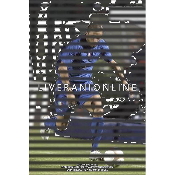 SIENA, 17 OTTOBRE 2007 CALCIO AMICHEVOLE ITALIA SUD AFRICA NELLA FOTO: ANDREA DOSSENA FOTO AG. A. LIVERANI